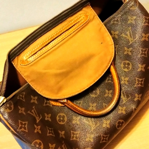 LOUIS VUITTON SPEEDY 35 HAND BAG - Picture 4 of 16